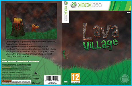 Lava Village Game Cover